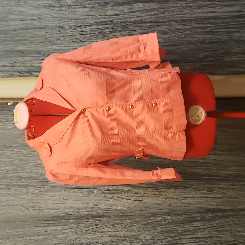 Peach blazer